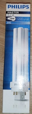Philips Master PL-C 2P 18W 1200 Lumen 840
