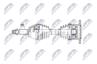 NTY NPW-NS-195 Antriebswelle Hinten Rechts FüR Infiniti