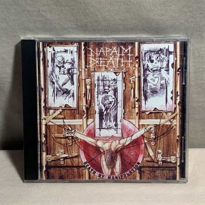 Napalm Death - Death By Manipulation CD - Original 1991 Earache Records
