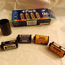 35mm Kodak Gold 300 24 Exp Two Each Walgreens Studio 35 36 Exp 35mm Film New Lot
