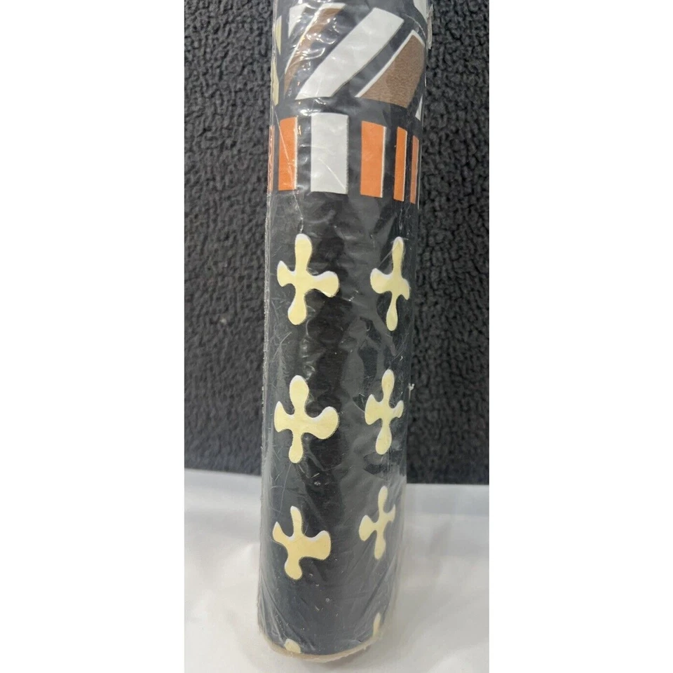 Papel de contacto autoadhesivo adorno vintage años 80 arte mixto diseño gráfico 18 X 108 Foto 3 de 4