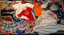 Bundle-51 pcs-Infant Boys 6-9 12 Months 1 Pc-Shirts-Shorts-Swim-Various Brands