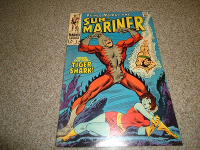 #ad SUB MARINER #5 FIRST TIGER SHARK $49.99