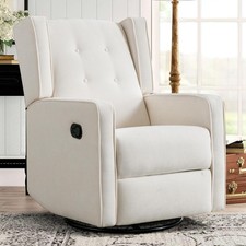 Swivel Rocker Recliner Chair Rocking Chair Nursery Glider Recliner Manual