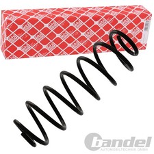 FEBI FAHRWERKSFEDER HINTERACHSE LINKS RECHTS für FORD FIESTA V + VAN 1.25 - 1.6