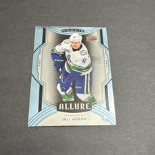 Upper Deck 2020-21 Allure Olli Juolevi Rookie #126 Canucks NHL Card
