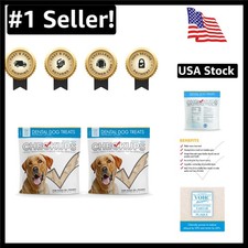 CheckUps Dental Dog Treats 24 Count, 2-pack