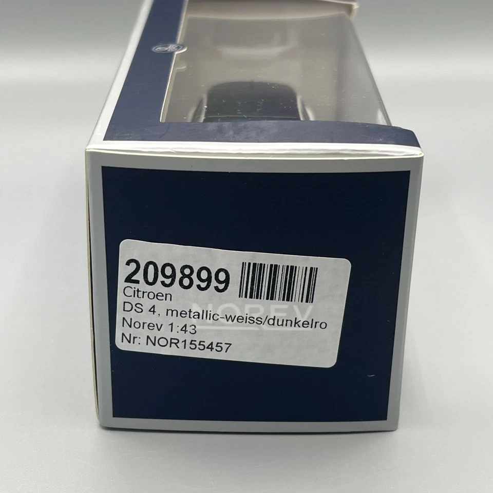 Citroen DS4 2015 Norev escala 1/43 blanco 155457 envío y devolución rápidos gratuitos Foto 4 de 4