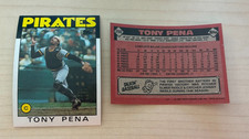 1986 Topps Baseball #260 Tony Pena Pirates