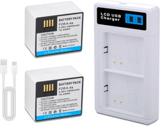 2 Pack A-4A Battery Compatible for Arlo Pro 5S 2K/Pro 4, 3 Arlo Ultra, Ultra 2,