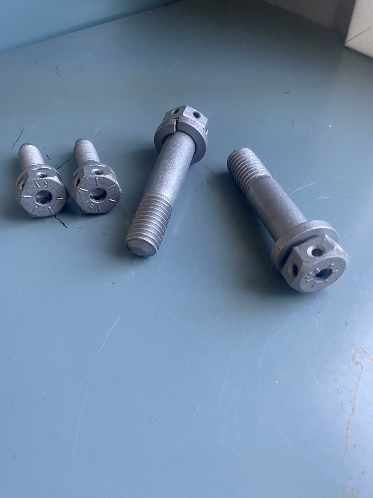 1968 To 1973 Ford Mustang Cougar Torino Disc Brake Caliper To Spindle Bolts