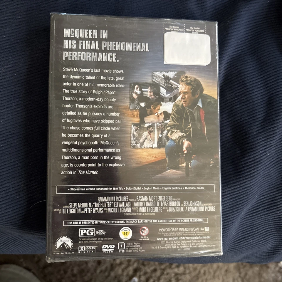 The Hunter DVD Starring Steve McQueen, 1980 Release - Image 2 of 2