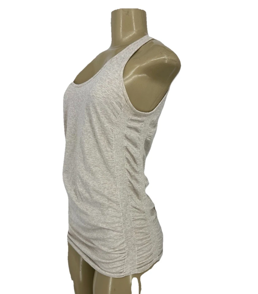 Athleta 438725 Medium Women Pure Tank Top Organic Cotton Blend Stretchy 35-26 - Image 2 of 4