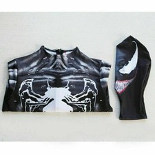 Kids Venom Costume Jumpsuit Boys Spiderman Superhero Cosplay Party Book Week AU — image 10