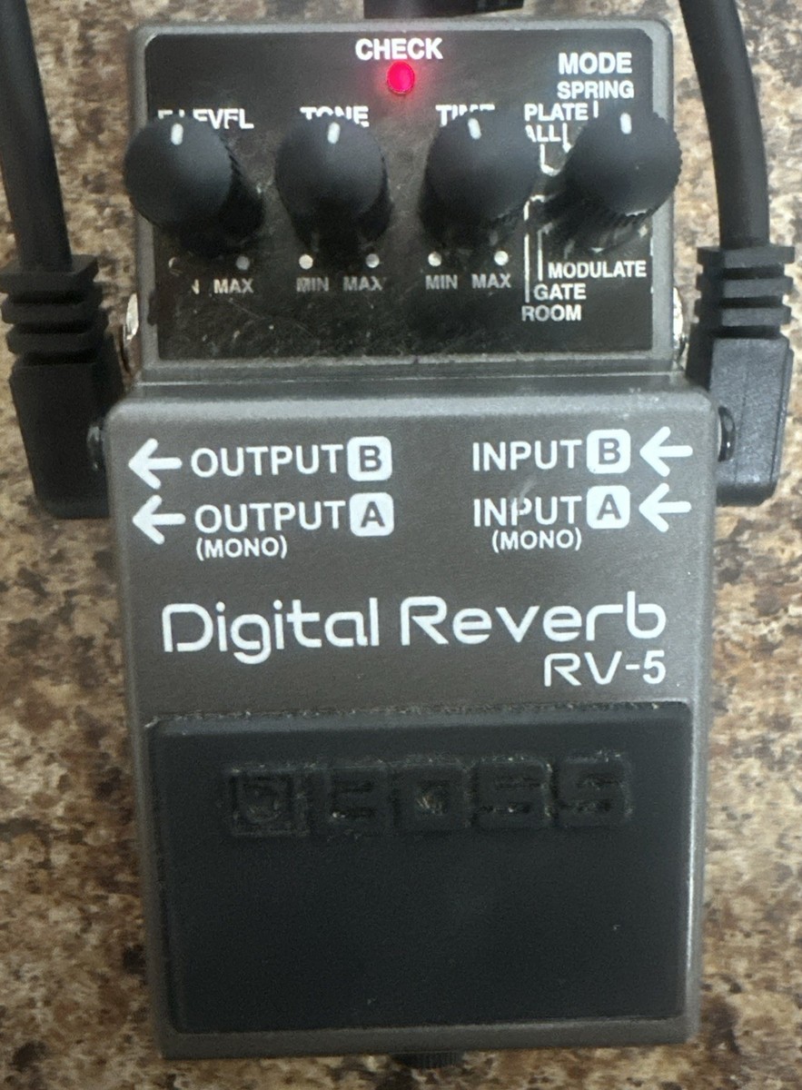 ギター Digital Reverb RV-5 BOSS Digital Reverb RV-5 | Pedal Demo & Review | No Talking