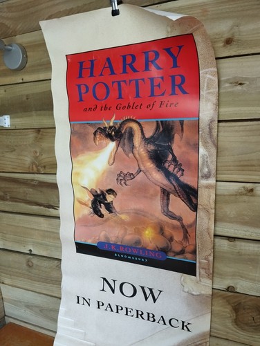 Harry Potter & Feuerkelch RAR Bloomsbury Shop Werbebuch Poster - Bild 3 von 11