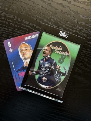 Andres Iniesta 4/10 CHROME - Iconic Edition Club Legacyz 2026 3rd Edition