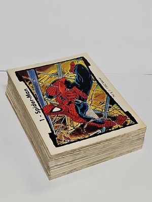 Lot Of 41 Different 1990 Comic Images Todd McFarlane Spider-Man Series 2 Cards