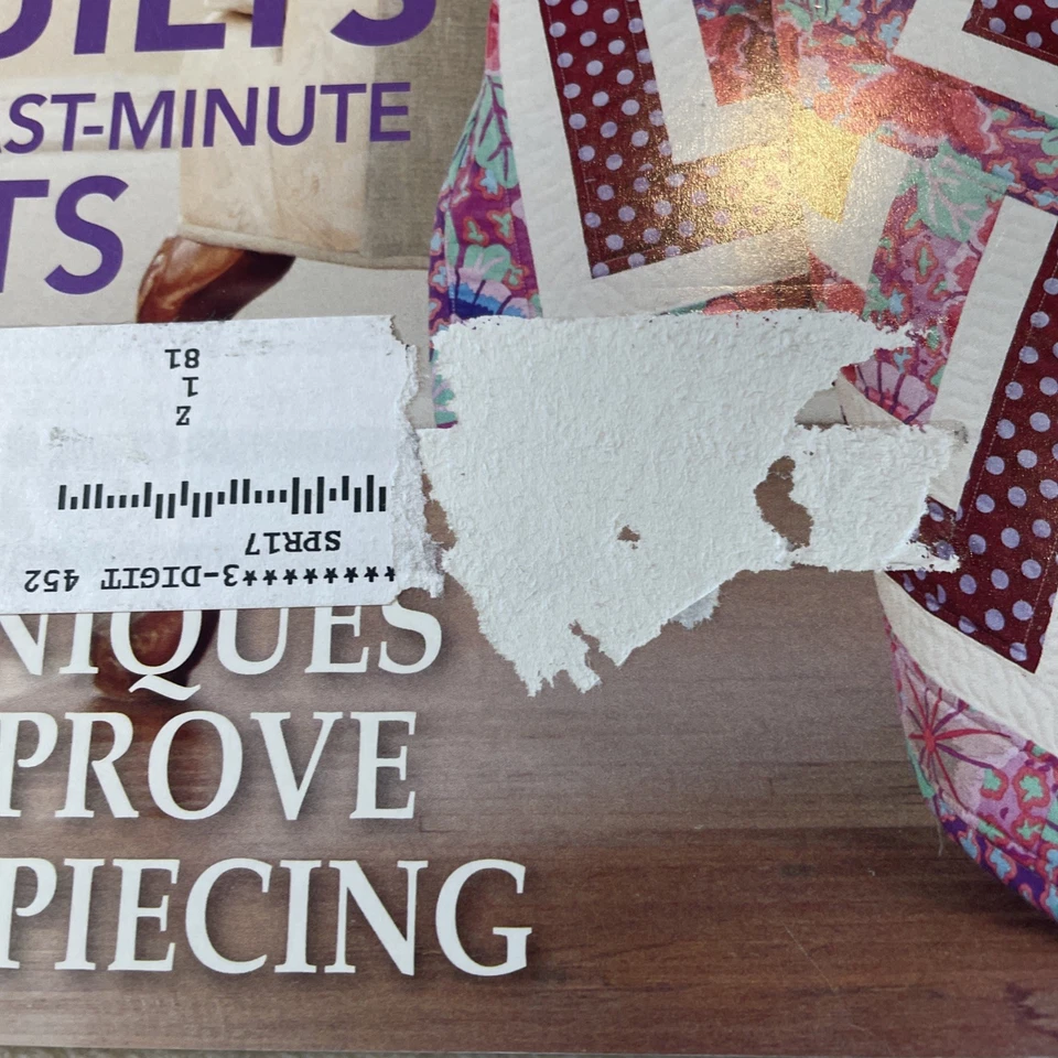 Lot of 3 Easy Quilts Magazines 2015-16 Very Good Condition - Image 4 of 4