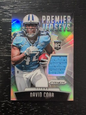 2015 PANINI David Cobb Patch Card MT #PPJ-DC