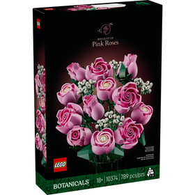 LEGO Botanicals Bouquet of Pink Roses Artificial Flowers - Building Blocks