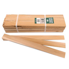 SBC Shim 15" Cedar Wood For Leveling Rot-Resistant Easy-Cut 12-Bundle 42-Piece