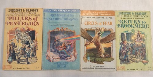 Dungeons & Dragons Endless Quest Adventure Paperback Books Pick a Path #3,4,6,10 - Picture 1 of 17