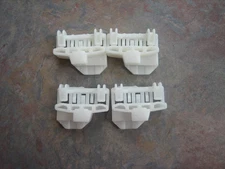 Audi A4 (B5) Window Regulator Clips - 2 Pairs- COMPLETE FRONT SET - Free US ship