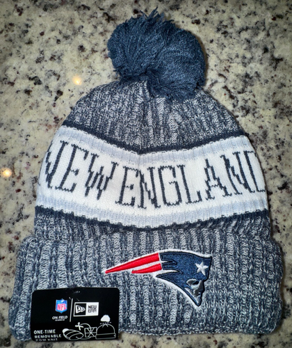 Herren Neu Neu mit Etikett Einheitsgröße New England Patriots Wintermütze ~ Beanie