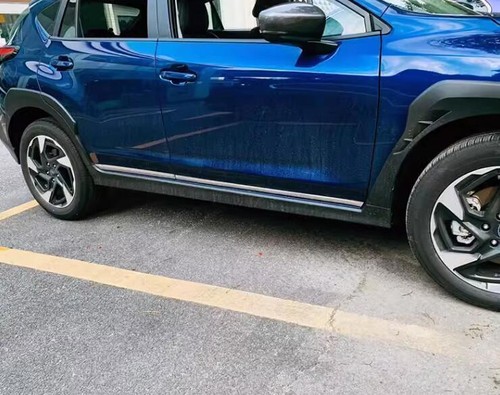 Chrome Body Overlay Guard Molding Trim For Subaru Crosstrek 2024-2025 H - Foto 4 di 10