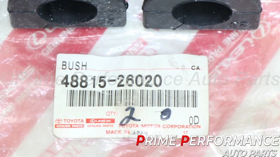 Bujes de barra estabilizadora trasera Toyota Land Cruiser 93-97 Lexus LX450 96-97 48815-26020 Foto 4 de 4