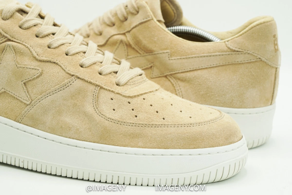 BATHING APE BAPE STA LOW USED SIZE 45 SAND KITH FIEGSTA RONNIE FIEG BA1000 104
