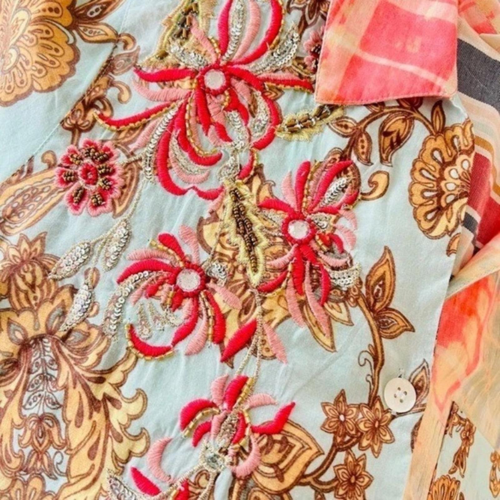 SOFT SURROUNDINGS Descansa Tunic Button Down Shir… - image 7