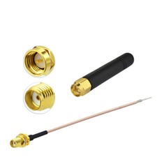 868MHz 900MHz 915MHz RFID ZigBee Omni Antenna 1.5dbi Aerial  RF SMA RG178 Cable