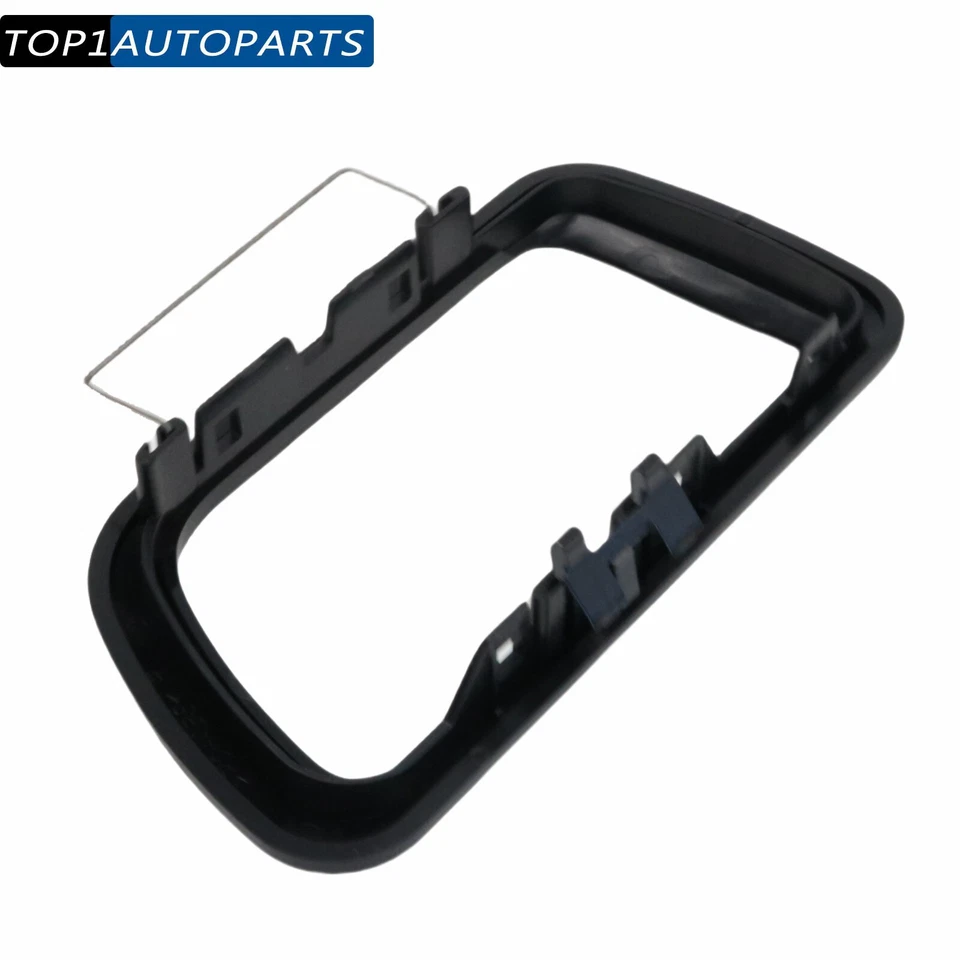 2x Cubierta de manija de puerta interior negra para Mitsubishi Montero Shogun Pajero 2001-2006 Foto 4 de 4