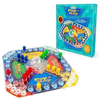 ABEEC Pop And Hop Board Game | 2-4 players | Classic Board Games, Dice Games