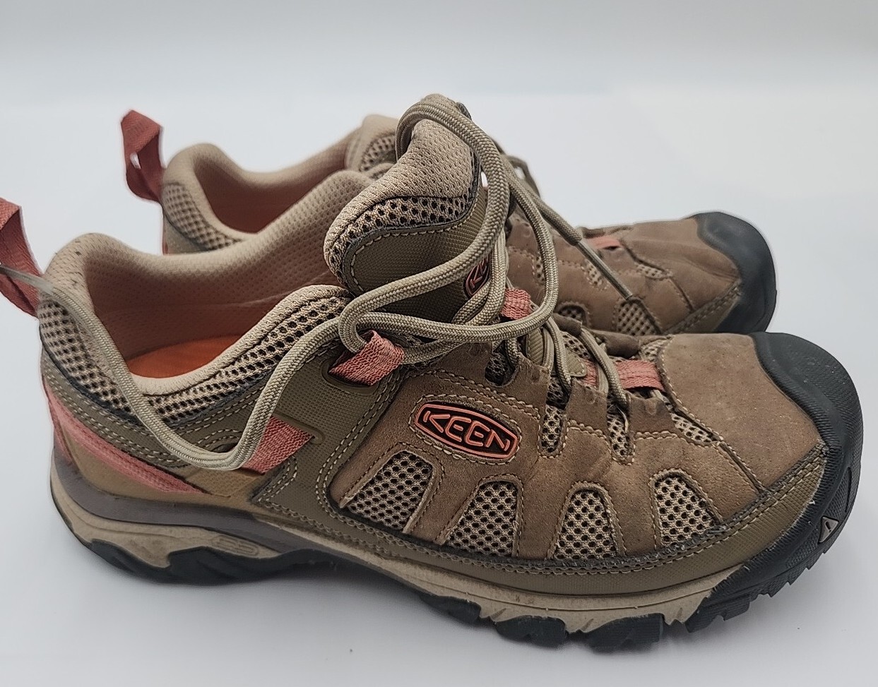 Scarpe da trekking outdoor marroni Keen Targhee Vent da donna taglia 9 5