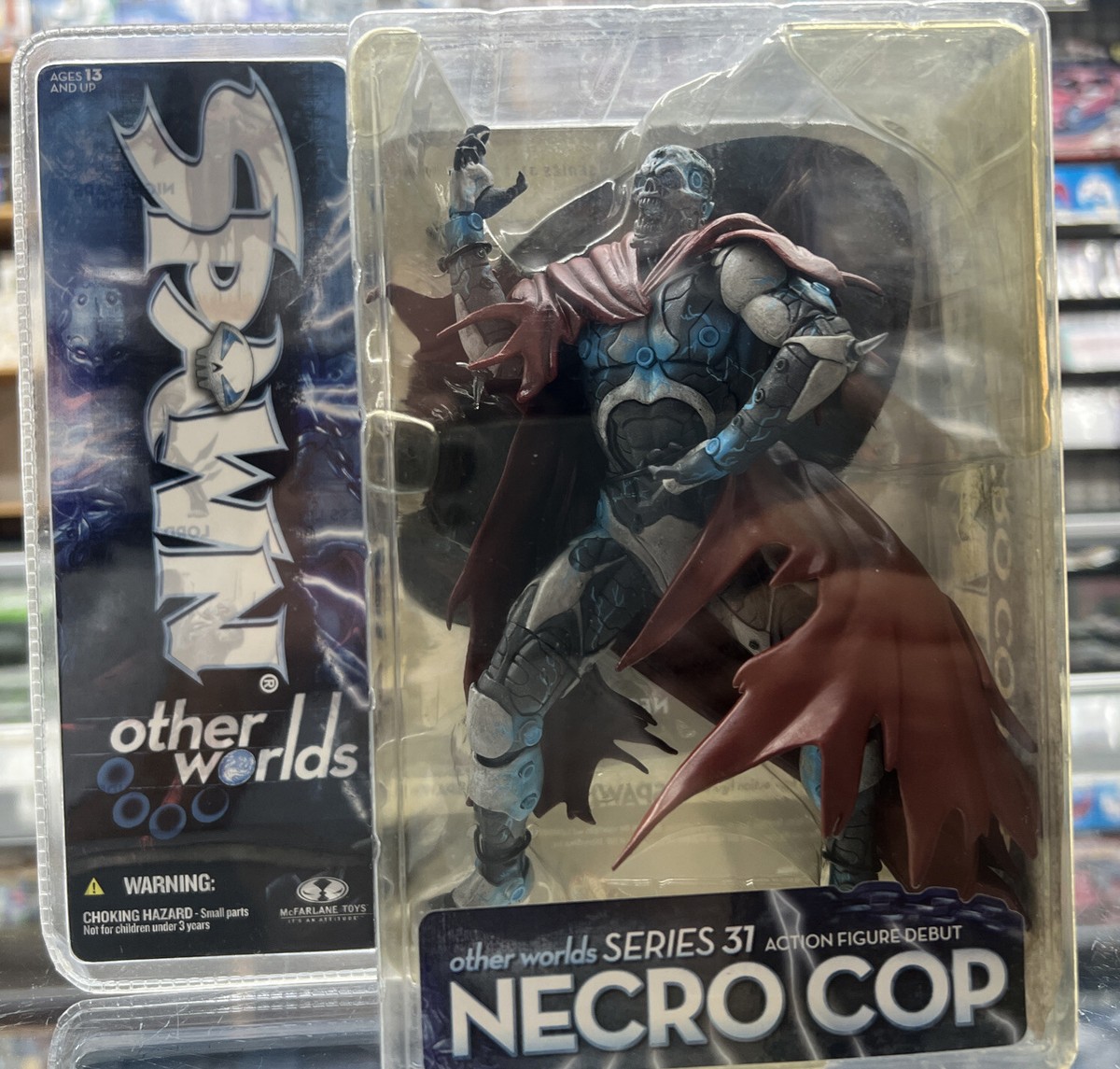 スポーンシリーズ31 MCFARLANE TOYS SPAWN OTHER WORLDS SERIES 31 NECRO COP