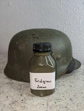 WW2 German Field Grey helmet paint Feldgrau 200ml