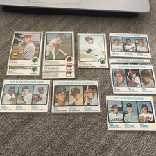 1973 Topps Baseball Rookie Card Lot (12) Schmidt Evans Gossage Boone EXMT/NRMT