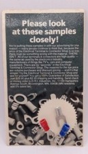 Vintage Electrical Terminals Shop Hardware Sample Collectible Advertising- Rare- Vintage Electrical Terminals Shop Hardware Sample Collectible Advertising- Rare-