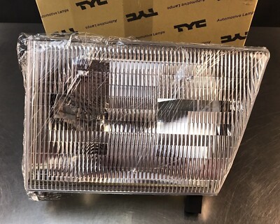 TYC 20-3075-90 LH Headlight For 1997-2007 FORD ECONOLINE VAN E150 E250 E350