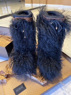 gucci boots women alpaca