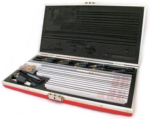 KOH-I-NOOR 3000 RAPIDOGRAPH SCRIBER Engineering Drafting Drawing Lettering Guide - Picture 5 of 24