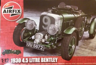 AIRFIX Airfix 1/12 1930 4.5L Bentley 1:12 Scale Unassembled