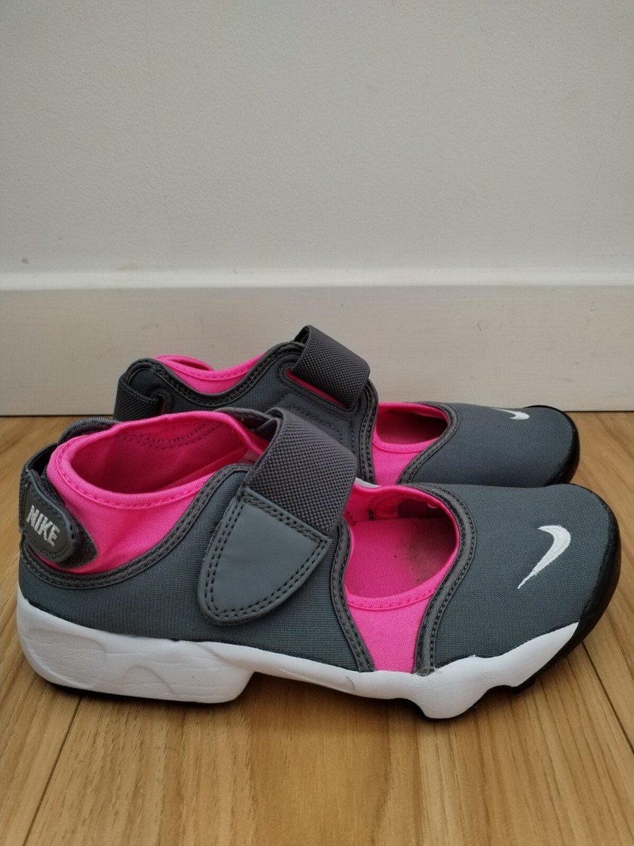 Nike Air Rifts Grey, Pink, Black \u0026 White Trainers - Size 4.5 - VGC | eBay UK