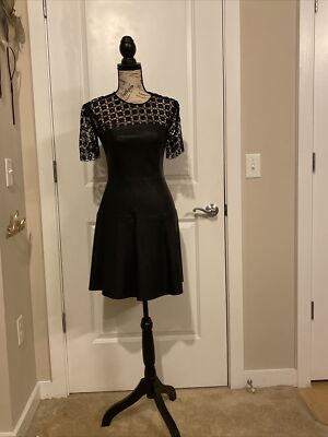 zara leather dress ebay Zara women’s faux Leather dress Sz Small