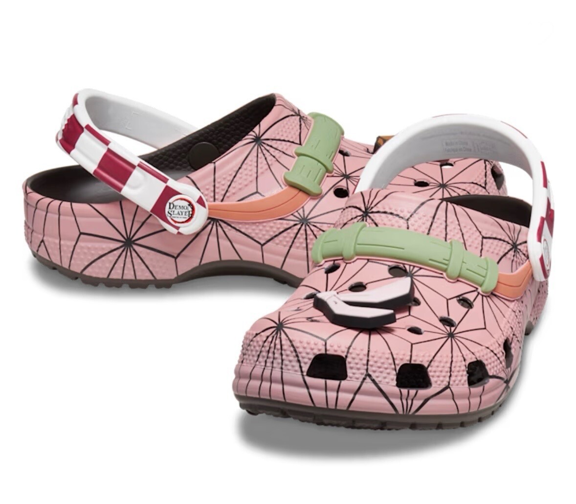 Nezuko Crocs Classic Clogs Crocs Demon Slayer Nezuko Classic Clog | Dick main image 3