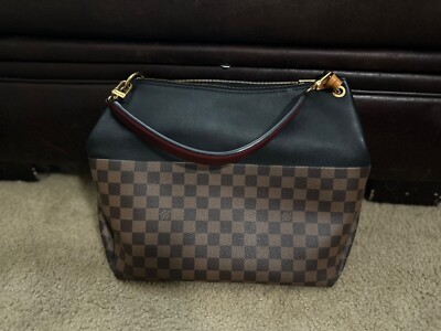 【特価】Louis Vuitton×HUMANMADE ボディバッグM59338 Louis Vuitton Eden PM Monogram Red Leather Satchel Shoulder Bag