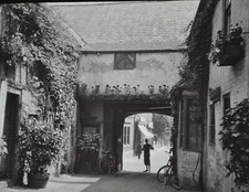 Antique Magic Lantern Slide Photo Saracens Head Hotel Southwell Nottingham
